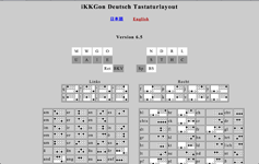 iKKGon Deutsch Tastaturlayout